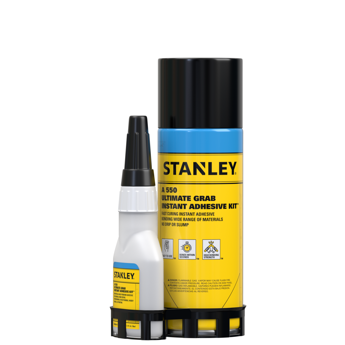 STANLEY A550 Ultimate Grab Instant Adhesive Kit